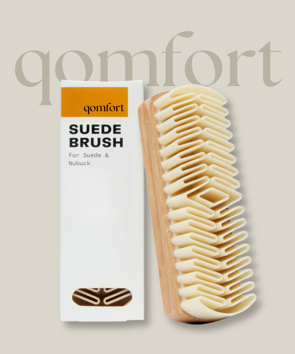 Suede Cleaning Brush by Qomfort.