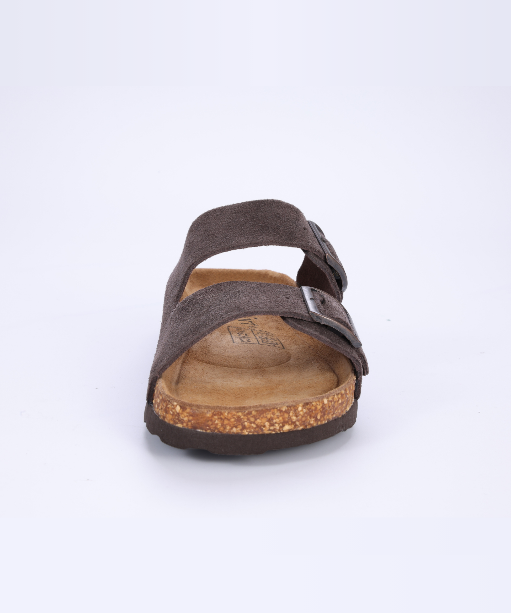 Premium Genuine Suede Sandals by Qomfort