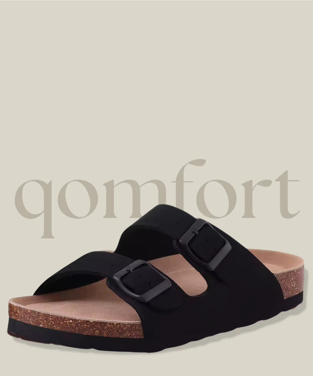 Summer Cork Sandals by Qomfort