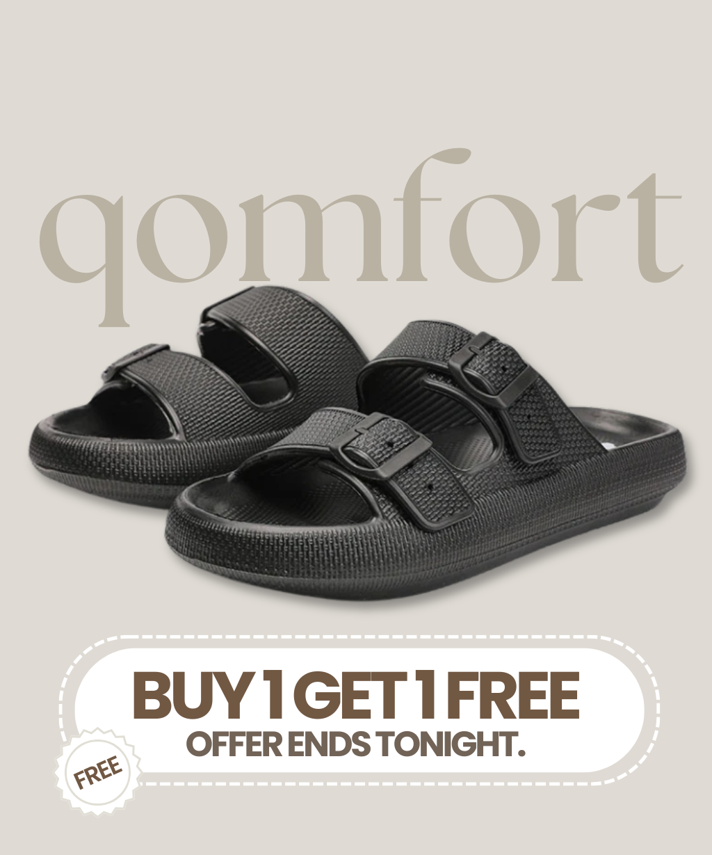 Pillow Sandals by Qomfort | Buy 1 Get 1 Free