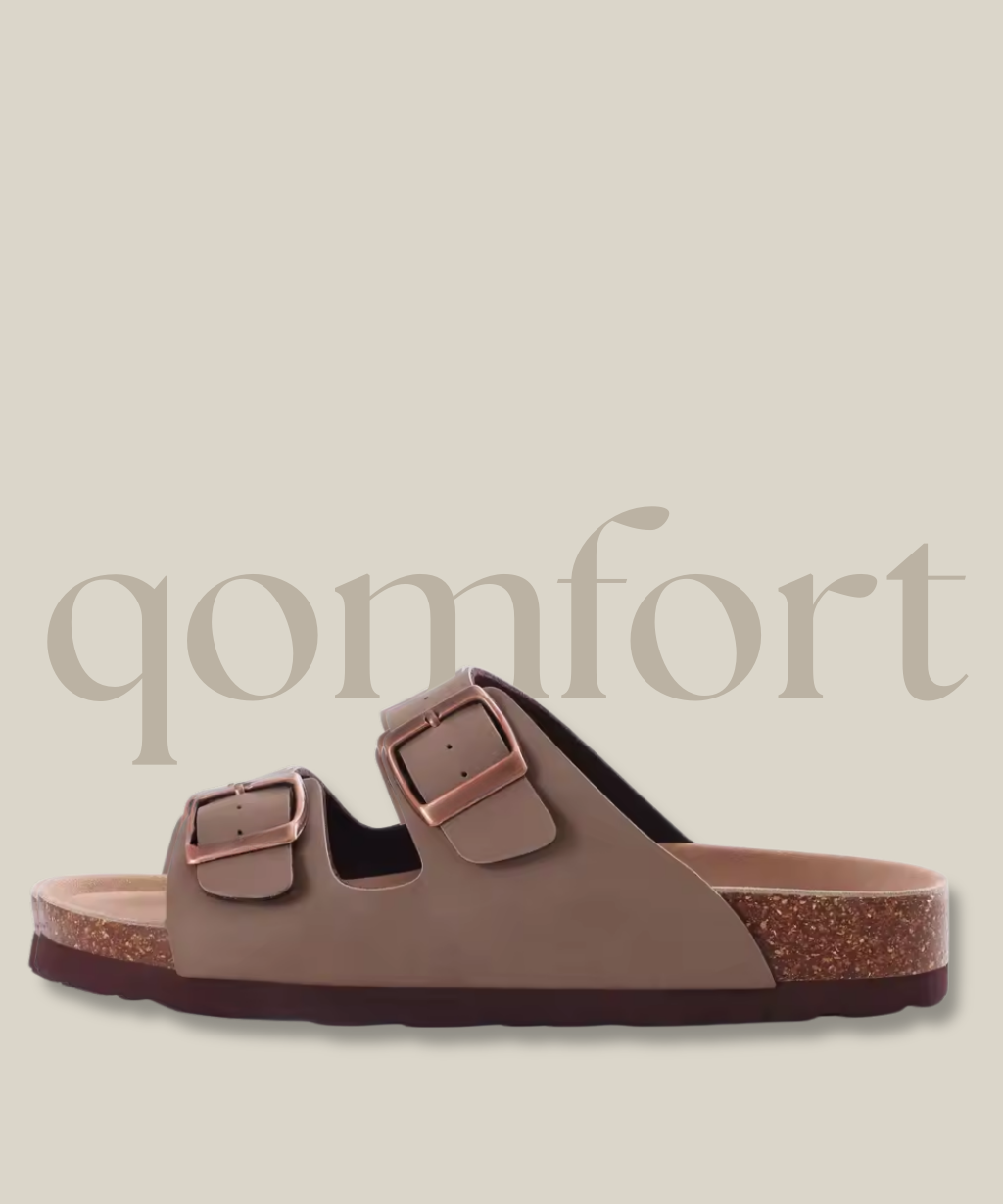 Summer Cork Sandals by Qomfort