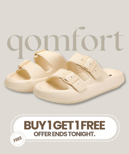 Pillow Sandals by Qomfort | Buy 1 Get 1 Free