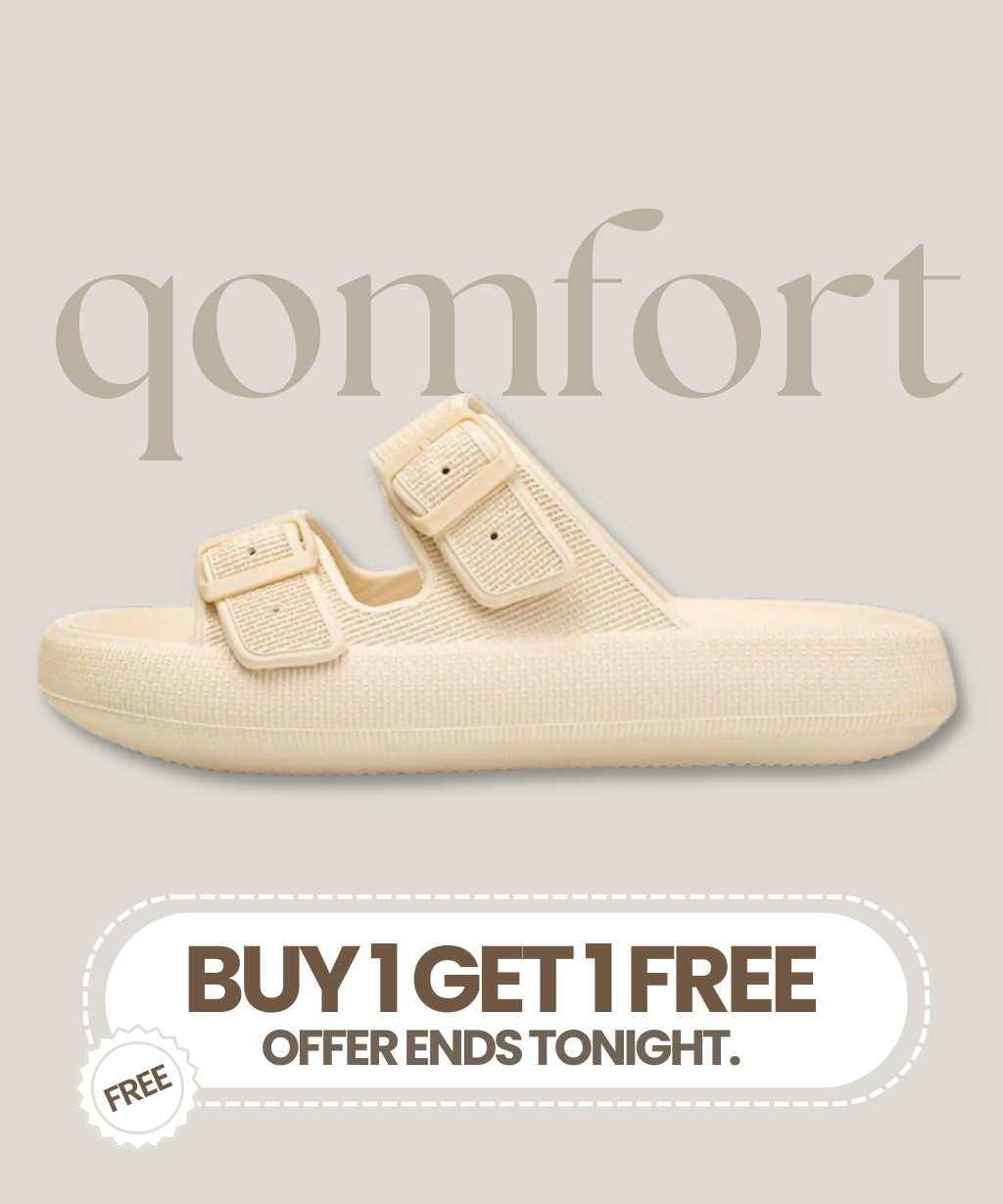 Pillow Sandals by Qomfort | Buy 1 Get 1 Free