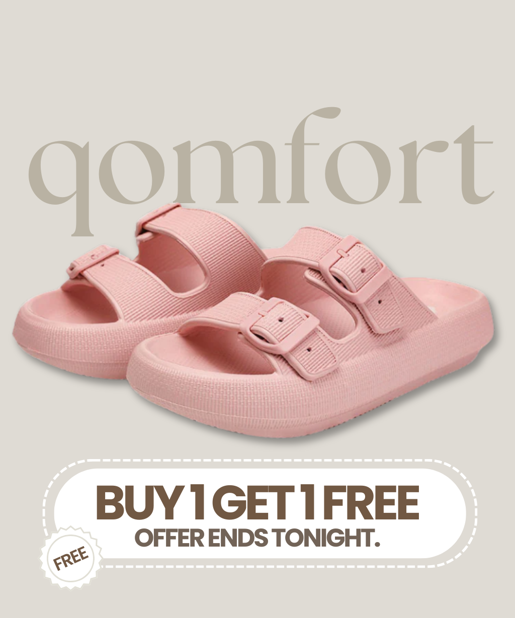 Pillow Sandals by Qomfort | Buy 1 Get 1 Free