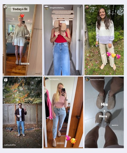 Premium Felt Clog Slippers by Qomfort